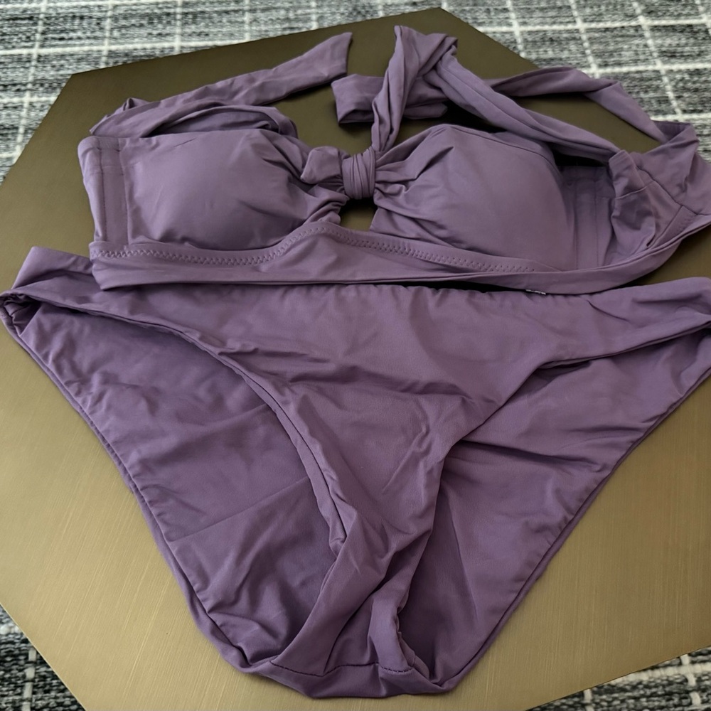 Purple Bikini Set